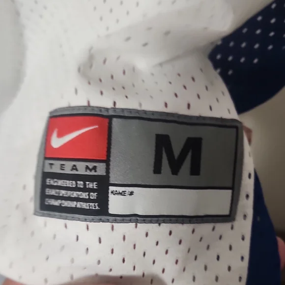 Vintage LA Clippers Script Jersey #21 White NBA Nike Throwback - Picture 6 of 10